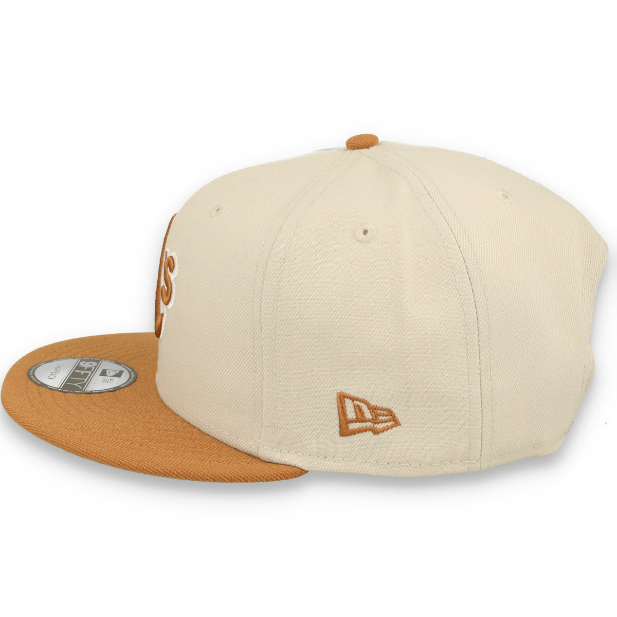 New Era Athletics Color Pack 9FIFTY Snapback Hat-Stone/Light Bronze