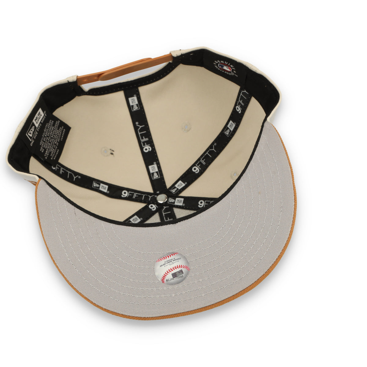 New Era Athletics Color Pack 9FIFTY Snapback Hat-Stone/Light Bronze