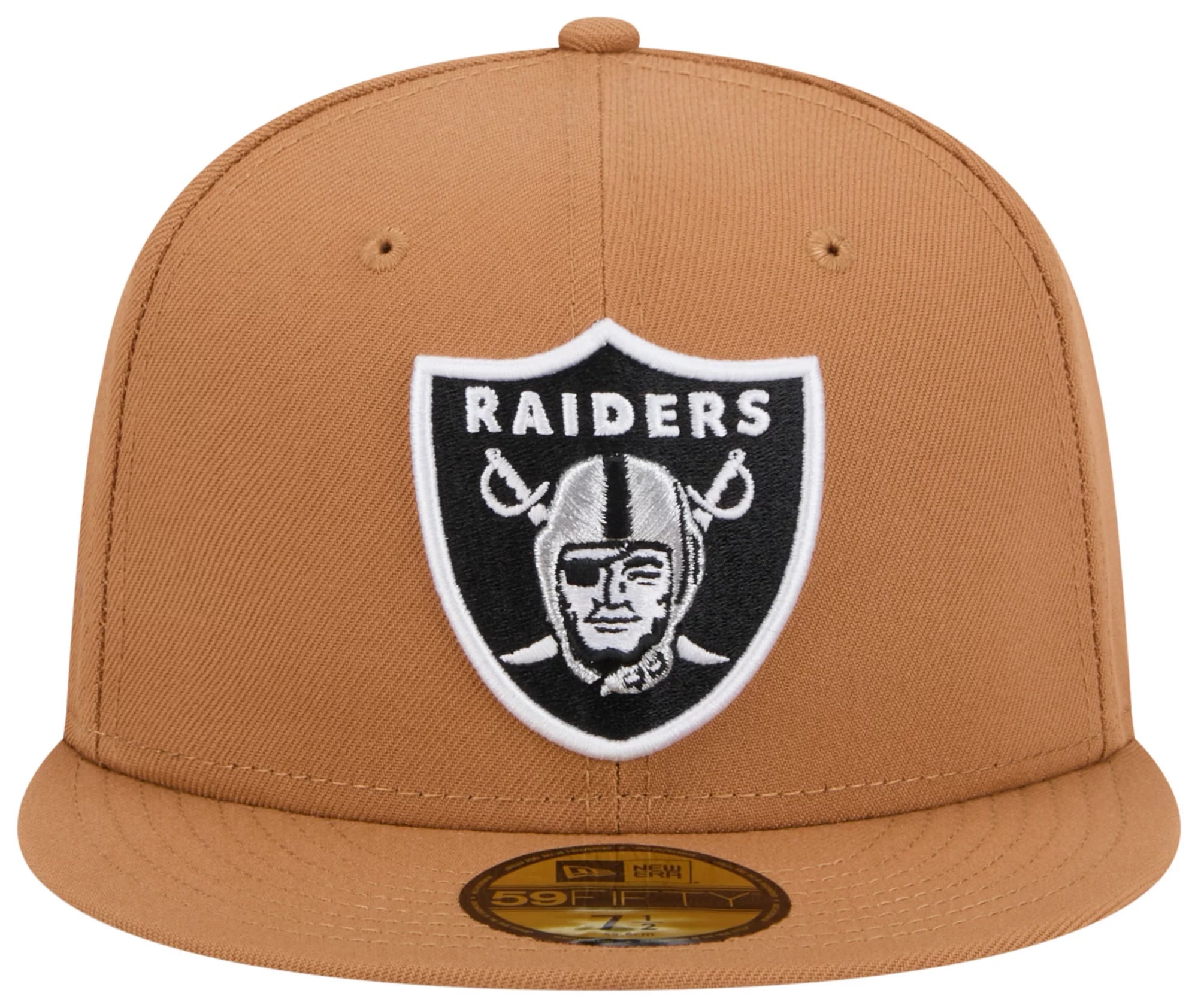 New Era Las Vegas Raiders Color Pack 59FIFTY Fitted Hat-Brown