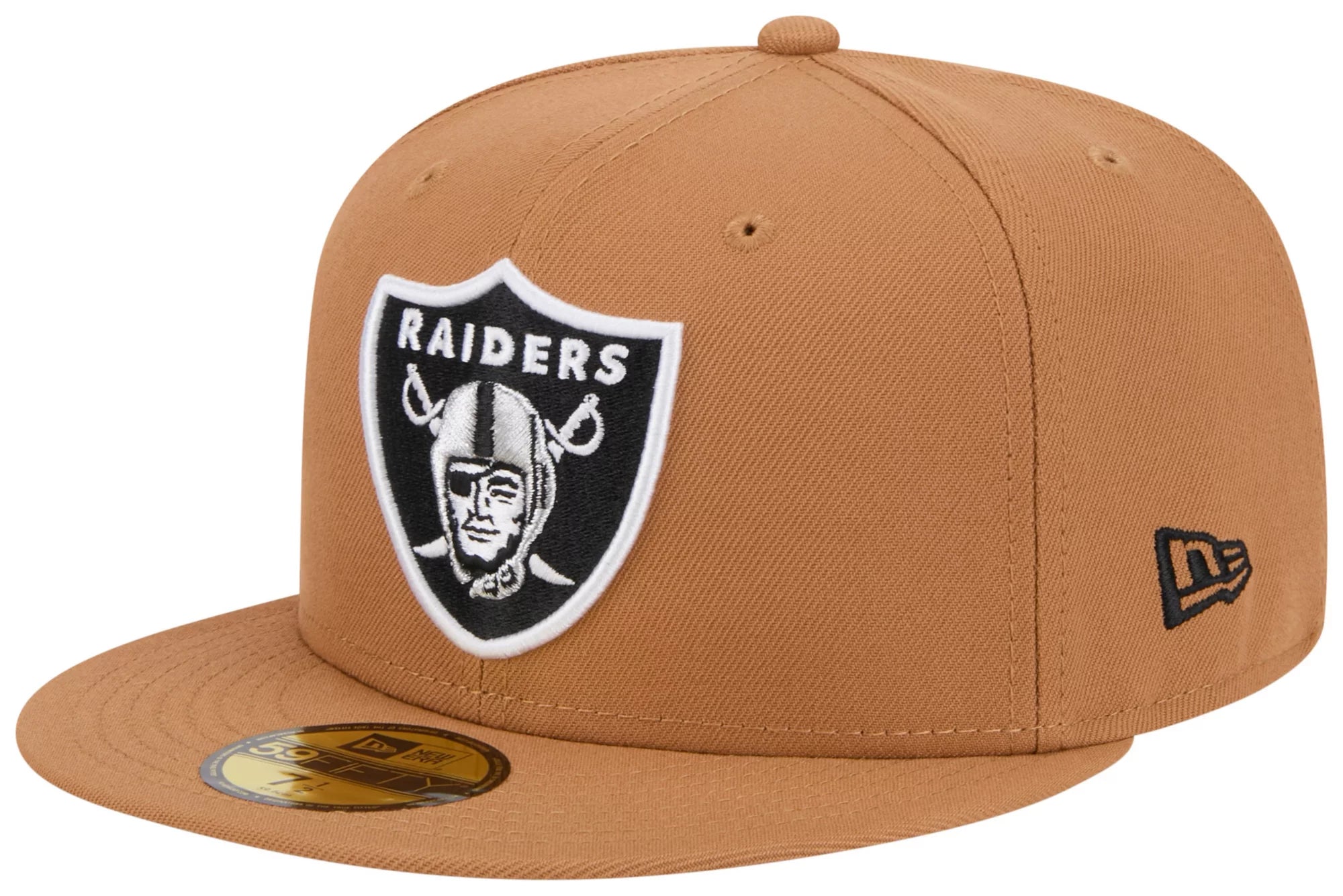 New Era Las Vegas Raiders Color Pack 59FIFTY Fitted Hat-Brown