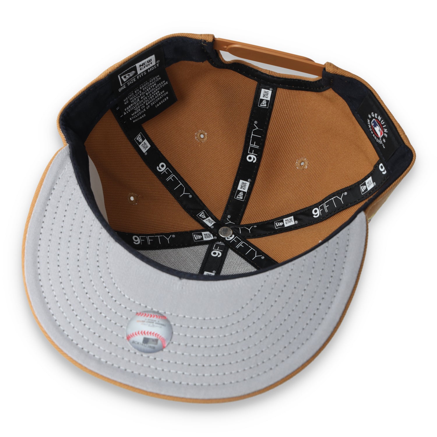 New Era Detroit Tigers Color Pack 9FIFTY Snapback Hat-Light Bronze