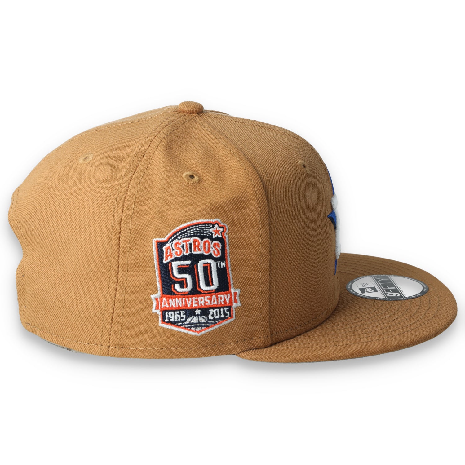 New Era Houston Astros Color Pack 9FIFTY Snapback Hat-Light Bronze