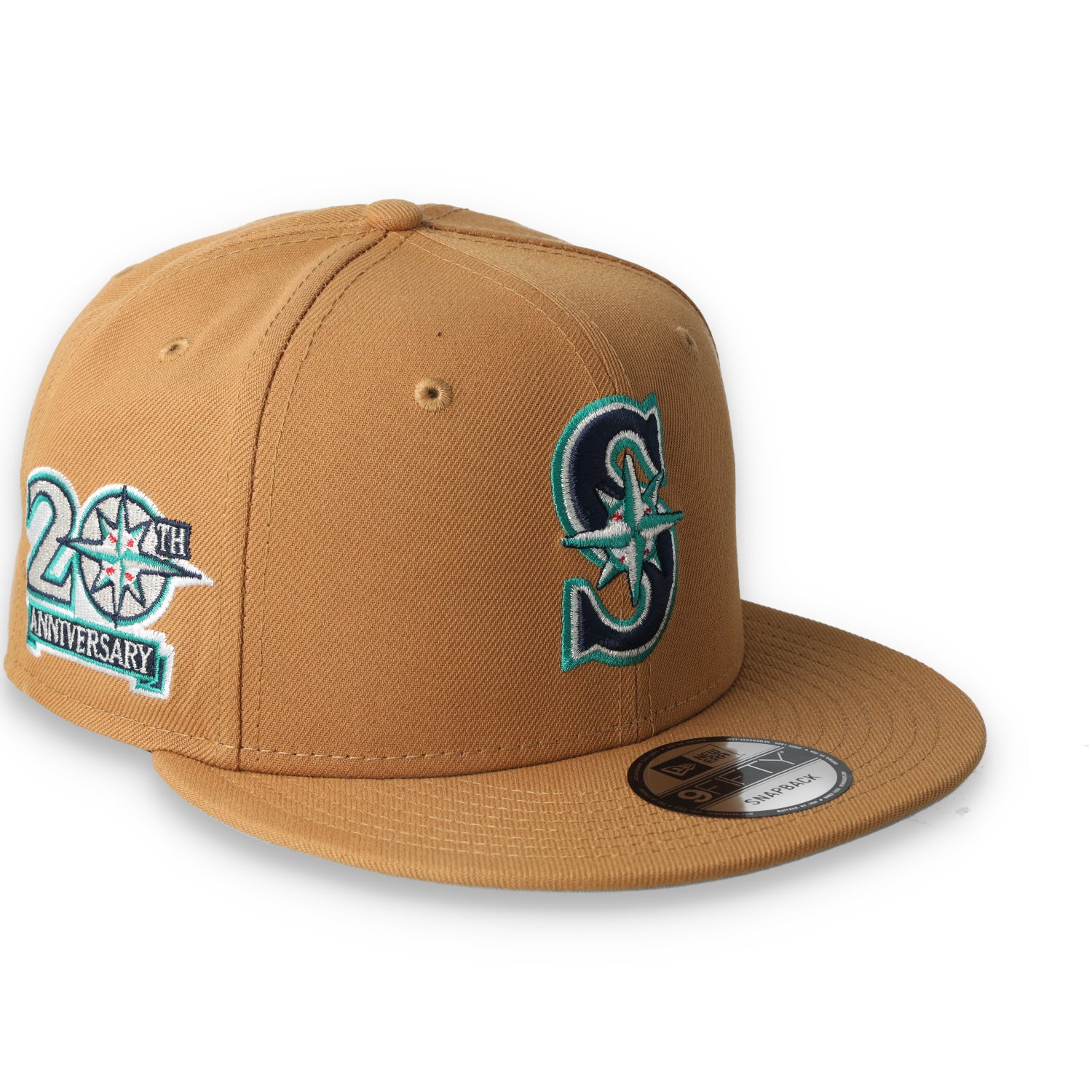 New Era Seattle Mariners Color Pack 9FIFTY Snapback Hat-Light Bronze