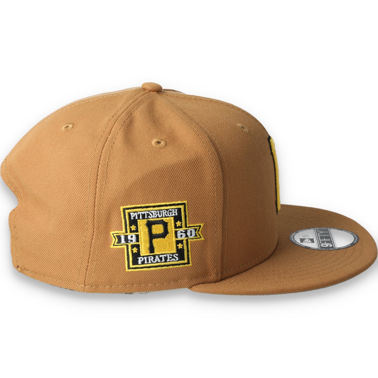 New Era Pittsburgh Pirates  Color Pack 9FIFTY Snapback Hat-Light Bronze