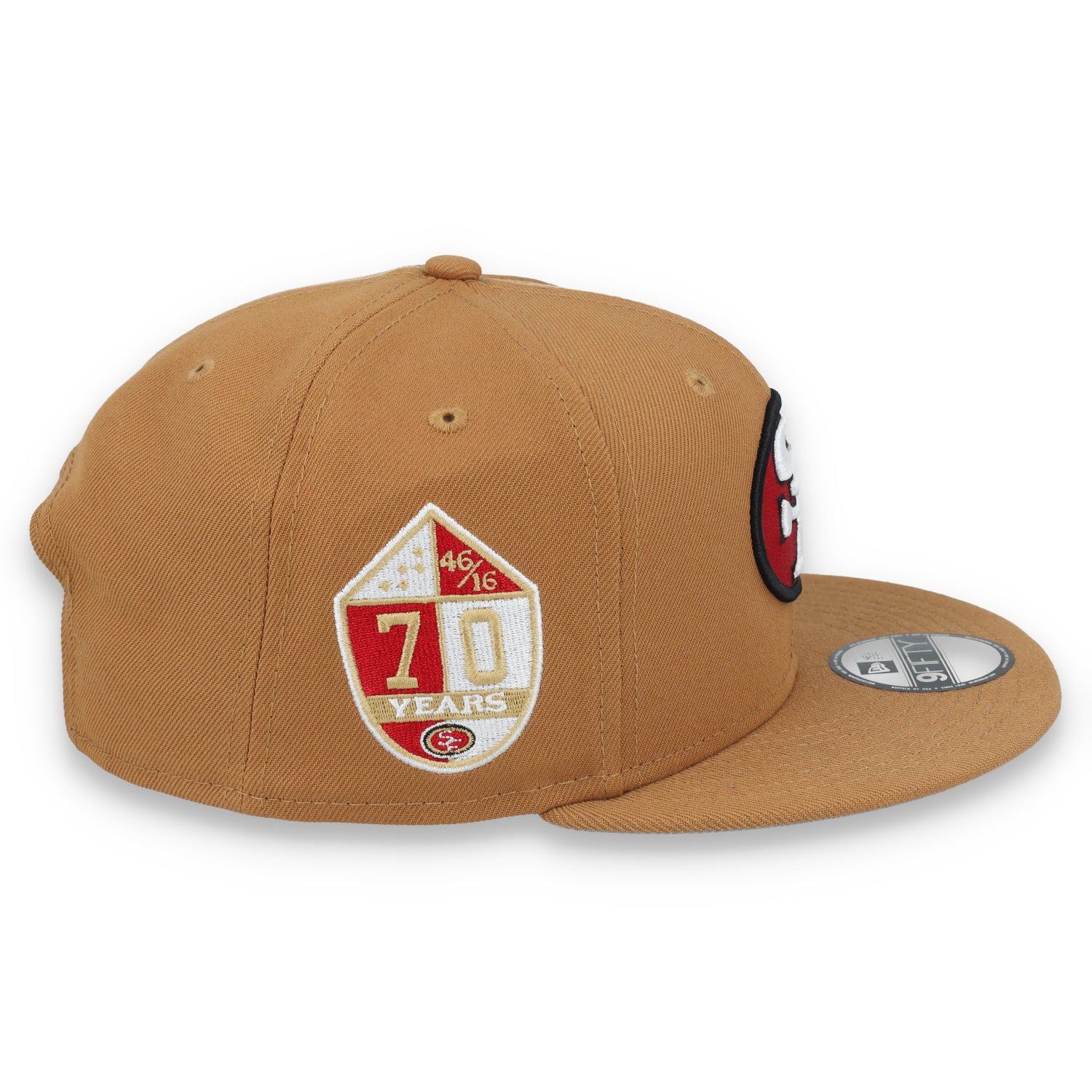 New Era San Francisco 49ers Color Pack 9FIFTY Snapback Hat - Brown