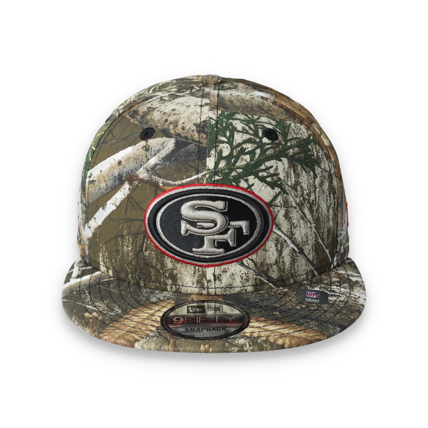 New Era San Francisco 49ers Super Bowl XXIII 9FIFTY Snapback Hat-Real Tree Camo