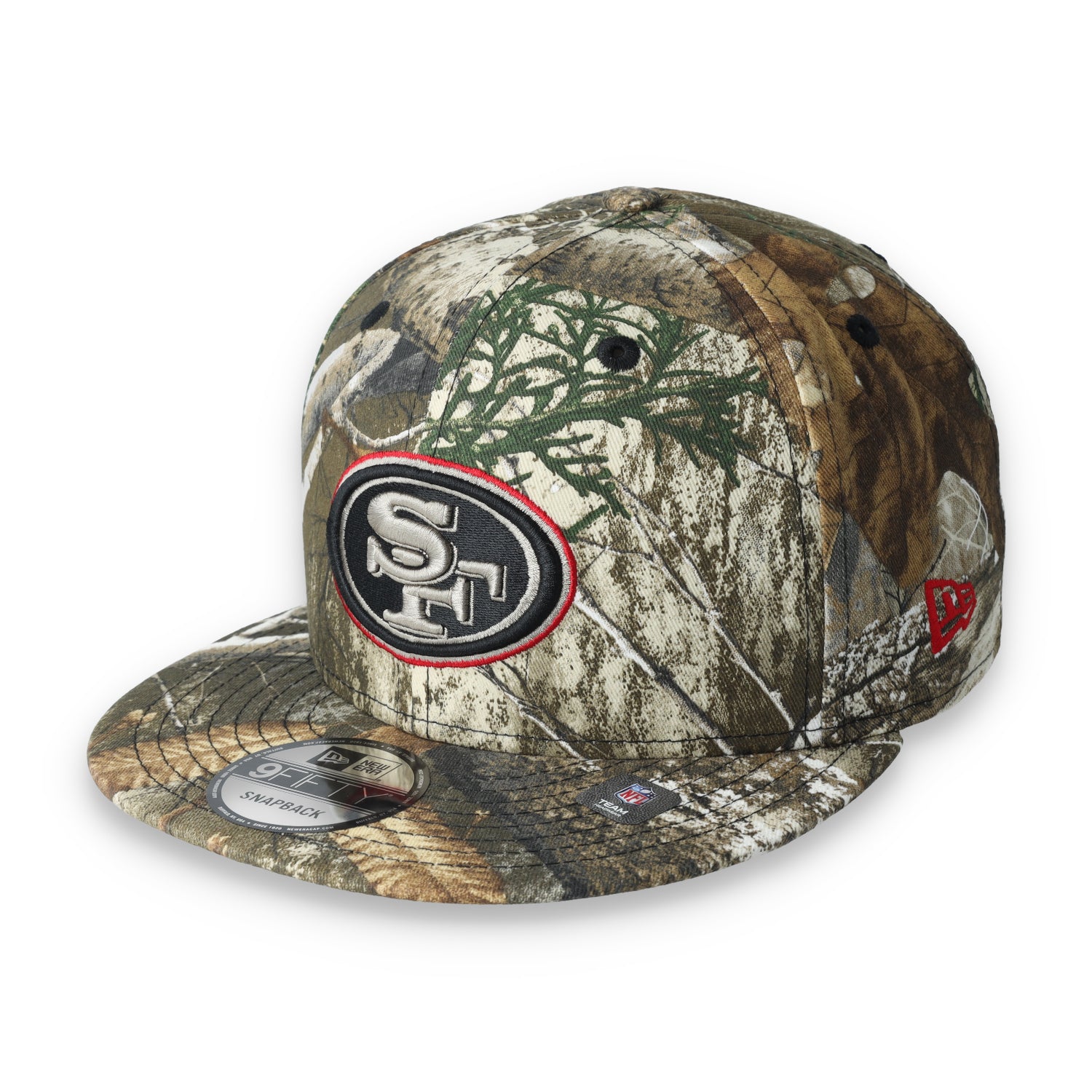 New Era San Francisco 49ers Super Bowl XXIII 9FIFTY Snapback Hat-Real Tree Camo