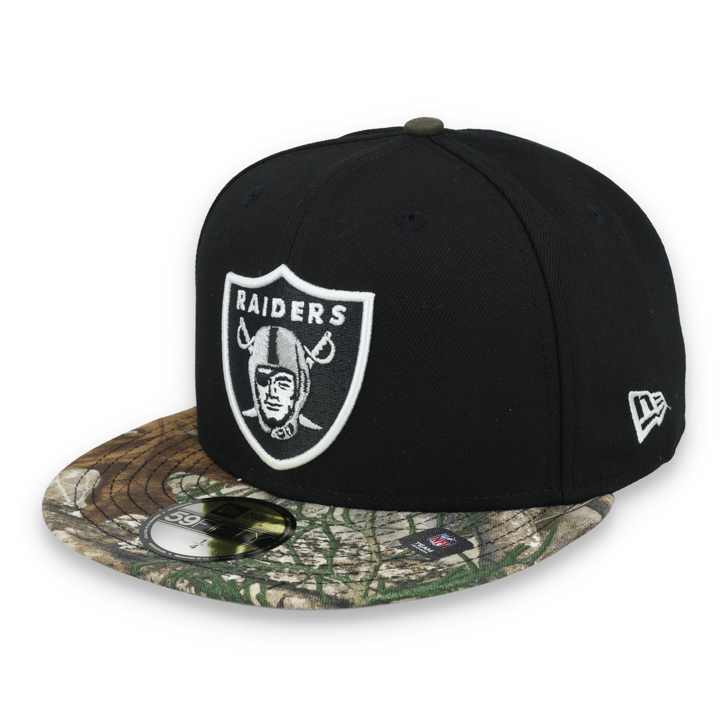 New Era Las Vegas Raiders Realtree Camo 59FIFTY Fitted Hat