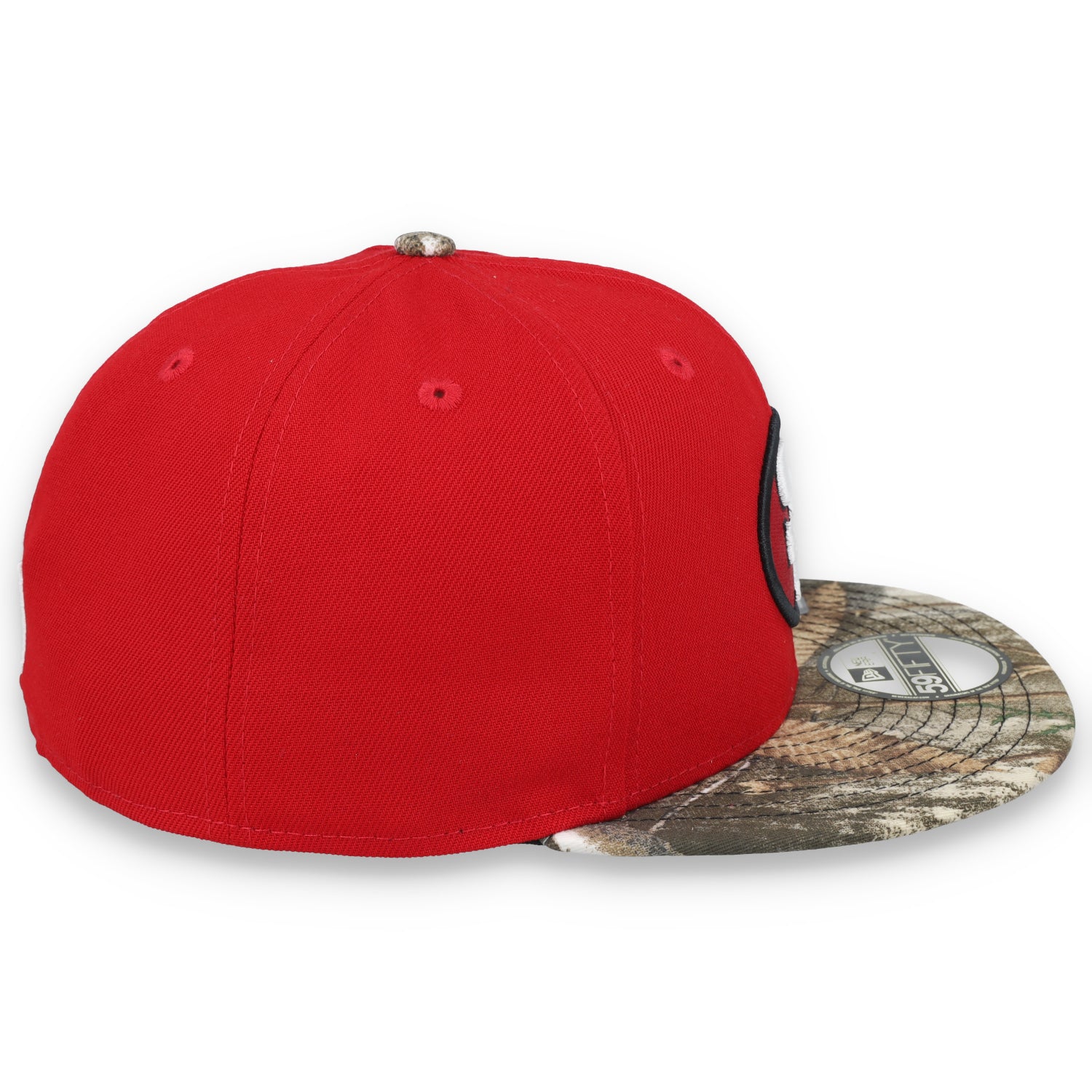 New Era San Francisco 49ers Realtree Camo 59FIFTY Fitted Hat