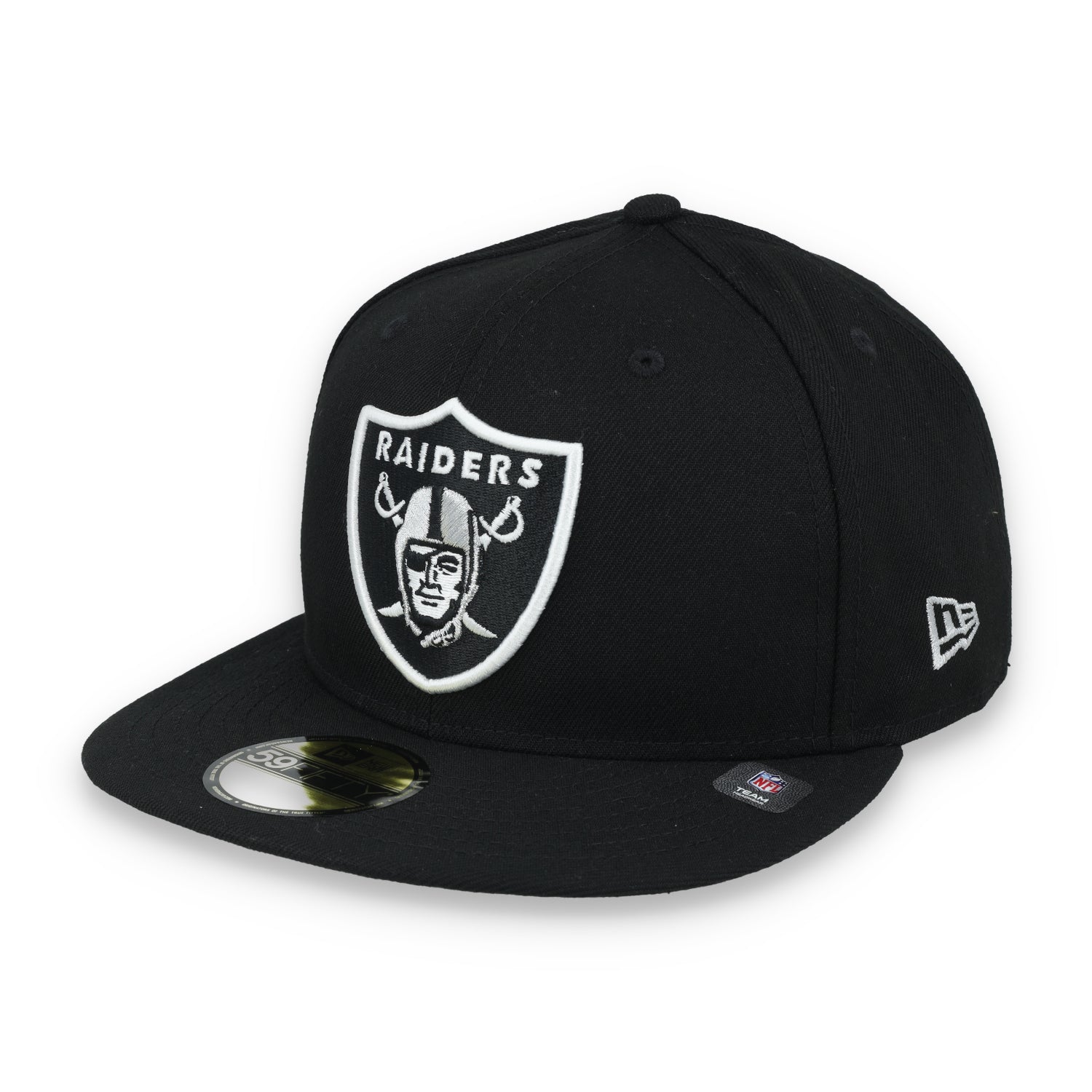 New Era Las Vegas Raiders Pennant Side Patch 59FIFTY Fitted Hat