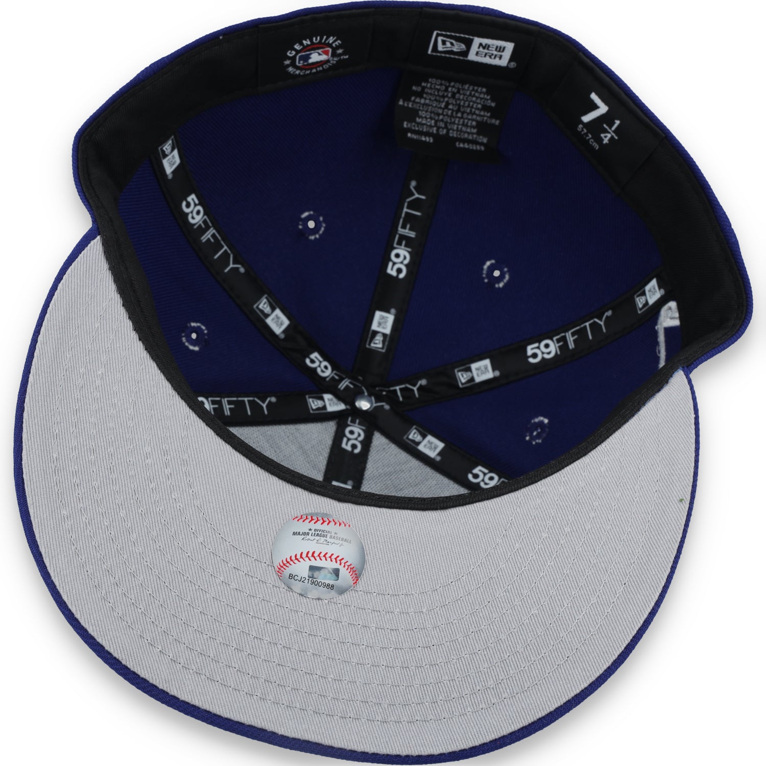 New Era Los Angeles Dodgers Pennant Side Patch 59FIFTY Fitted Hat