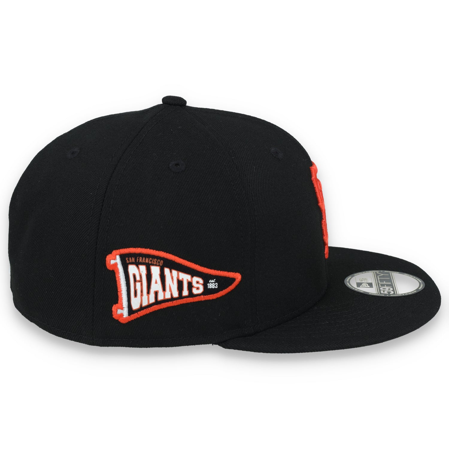 New Era San Francisco Giants Pennant Side Patch 59FIFTY Fitted Hat