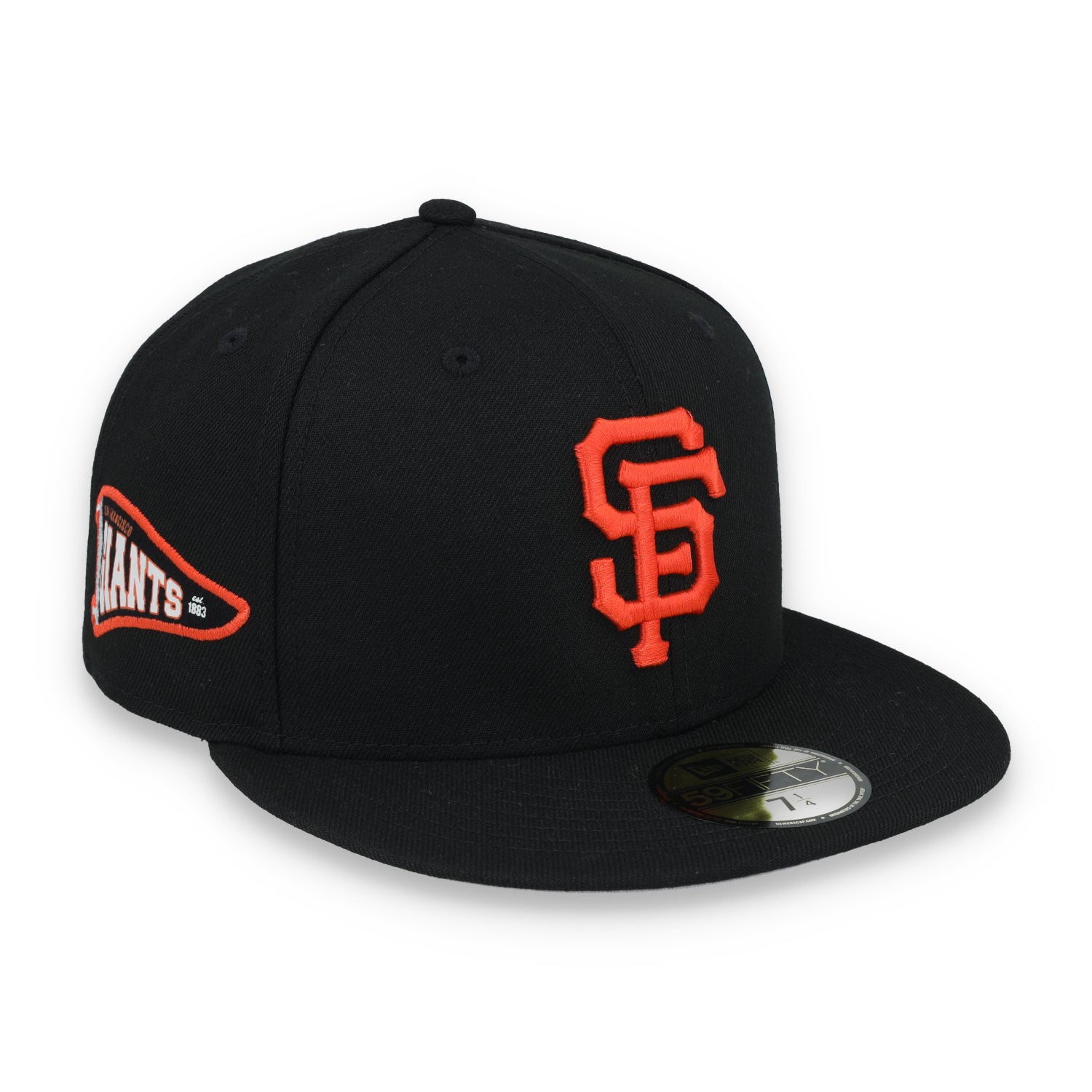 New Era San Francisco Giants Pennant Side Patch 59FIFTY Fitted Hat