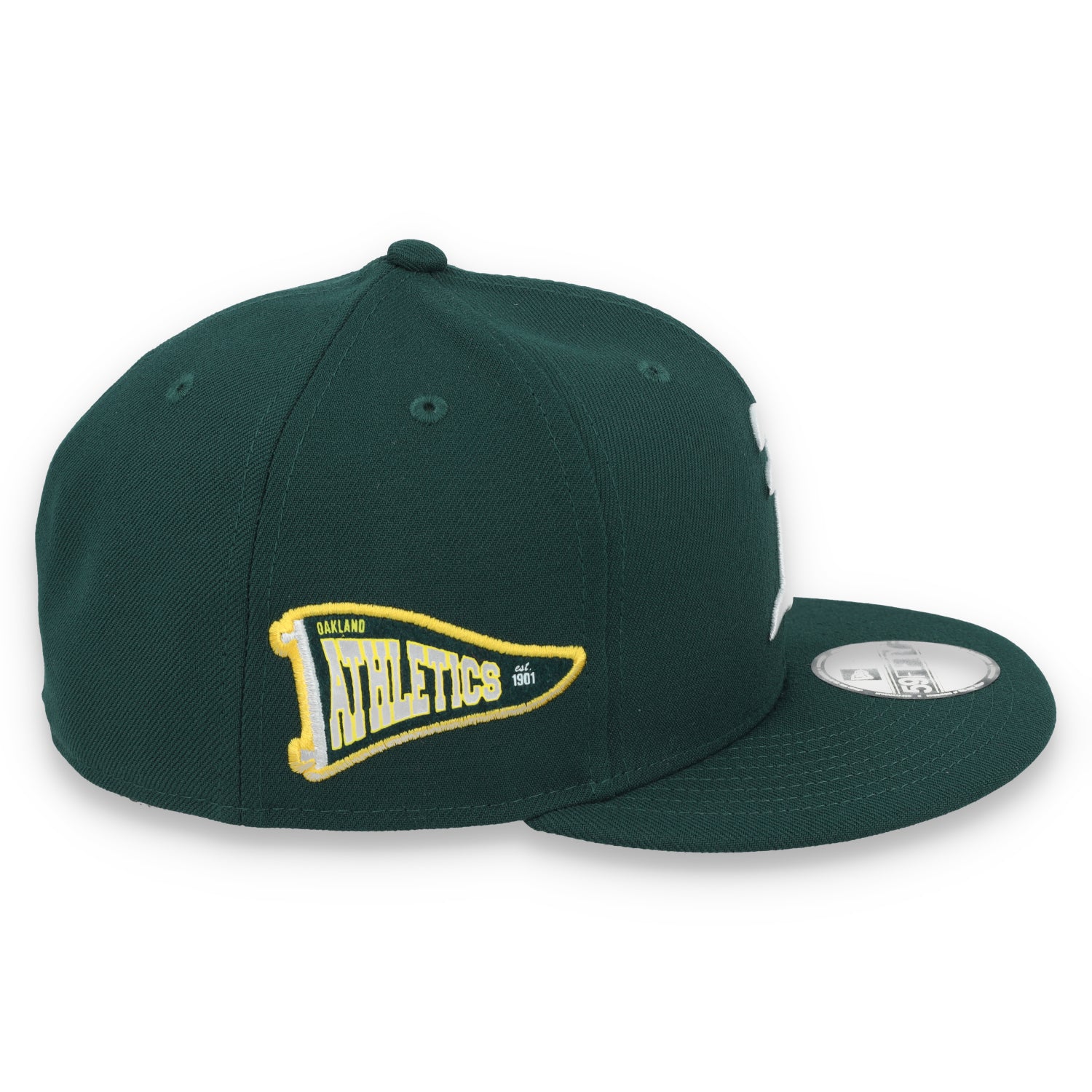 New Era Oakland Athletics Pennant Side Patch 59FIFTY Fitted Hat