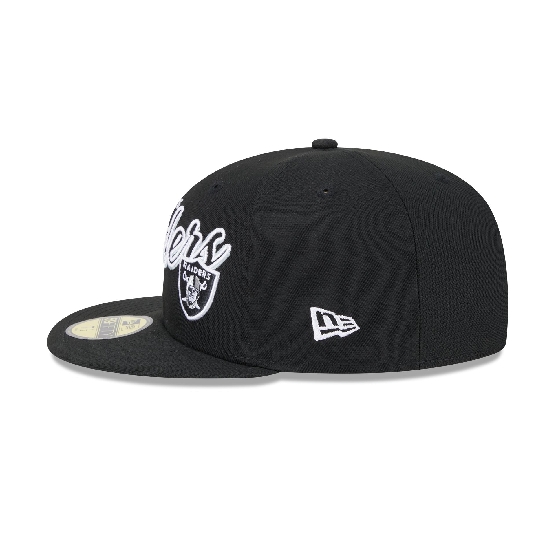 New Era Las Vegas Raiders Script Sided 59FIFTY Fitted Hat