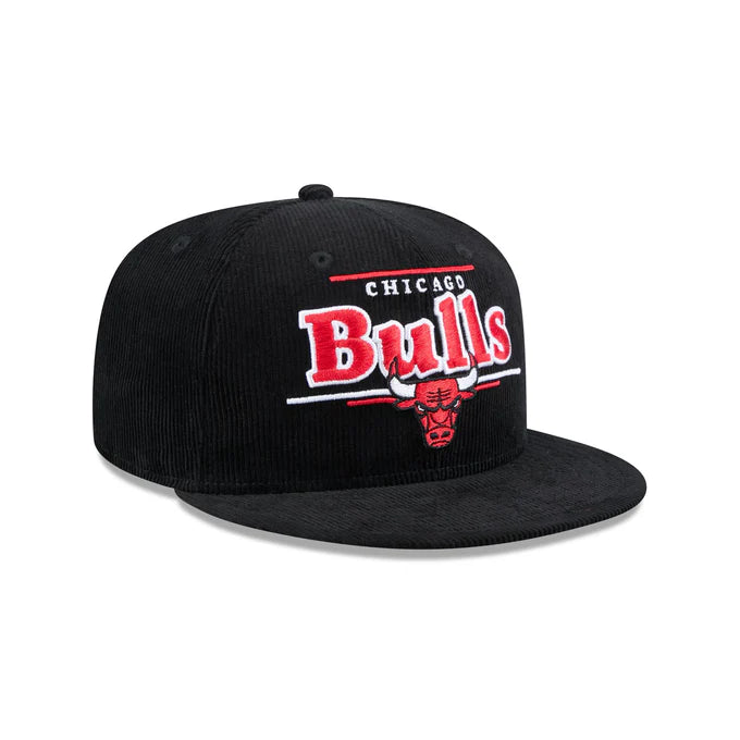 New Era Chicago Bulls Corduroy Throwback Display 9FIFTY Snapback Hat