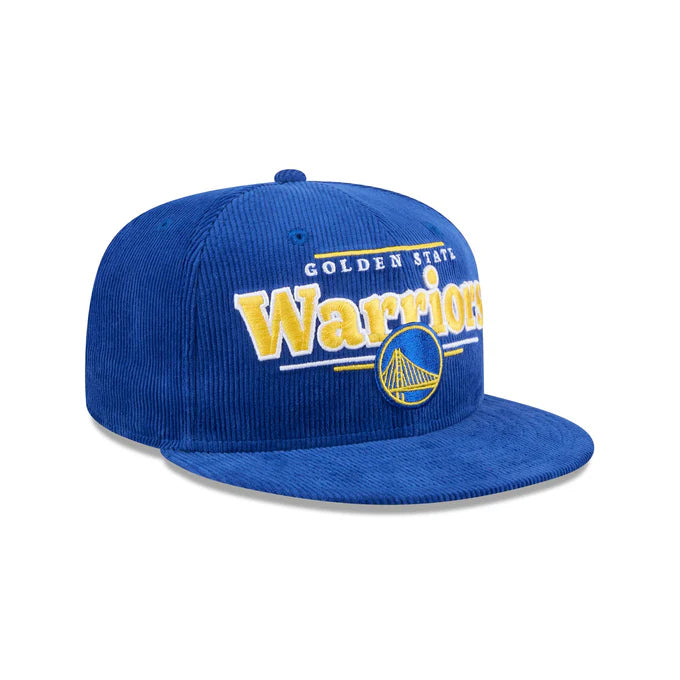 New Era Golden State Warriors Corduroy Throwback Display 9FIFTY Snapback Hat