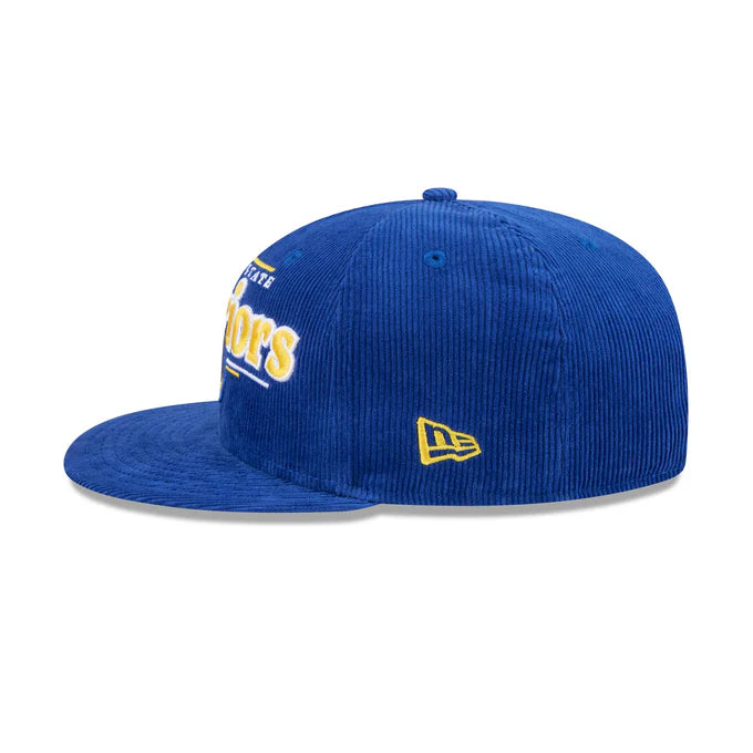 New Era Golden State Warriors Corduroy Throwback Display 9FIFTY Snapback Hat