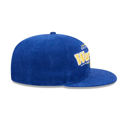 New Era Golden State Warriors Corduroy Throwback Display 9FIFTY Snapback Hat