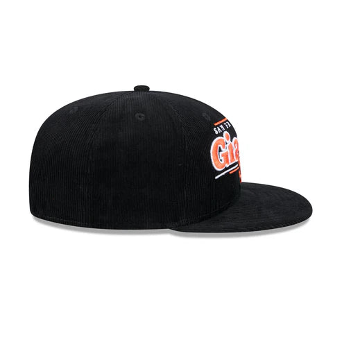 New Era San Francisco Giants Corduroy Throwback Display 9FIFTY Snapback Hat