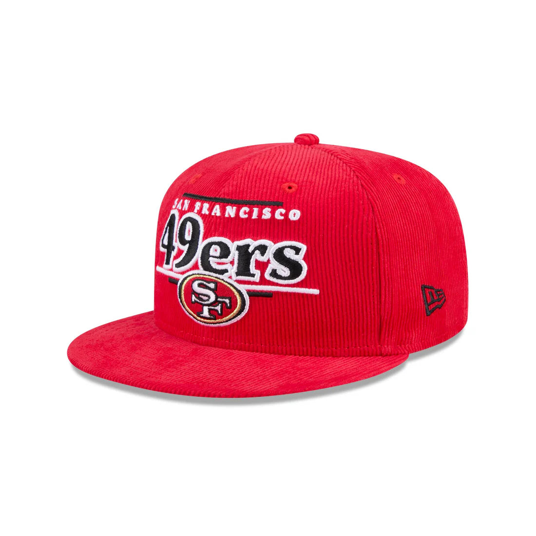 New Era San Francisco 49ers Throwback Display Corduroy 9FIFTY Snapback Hat-