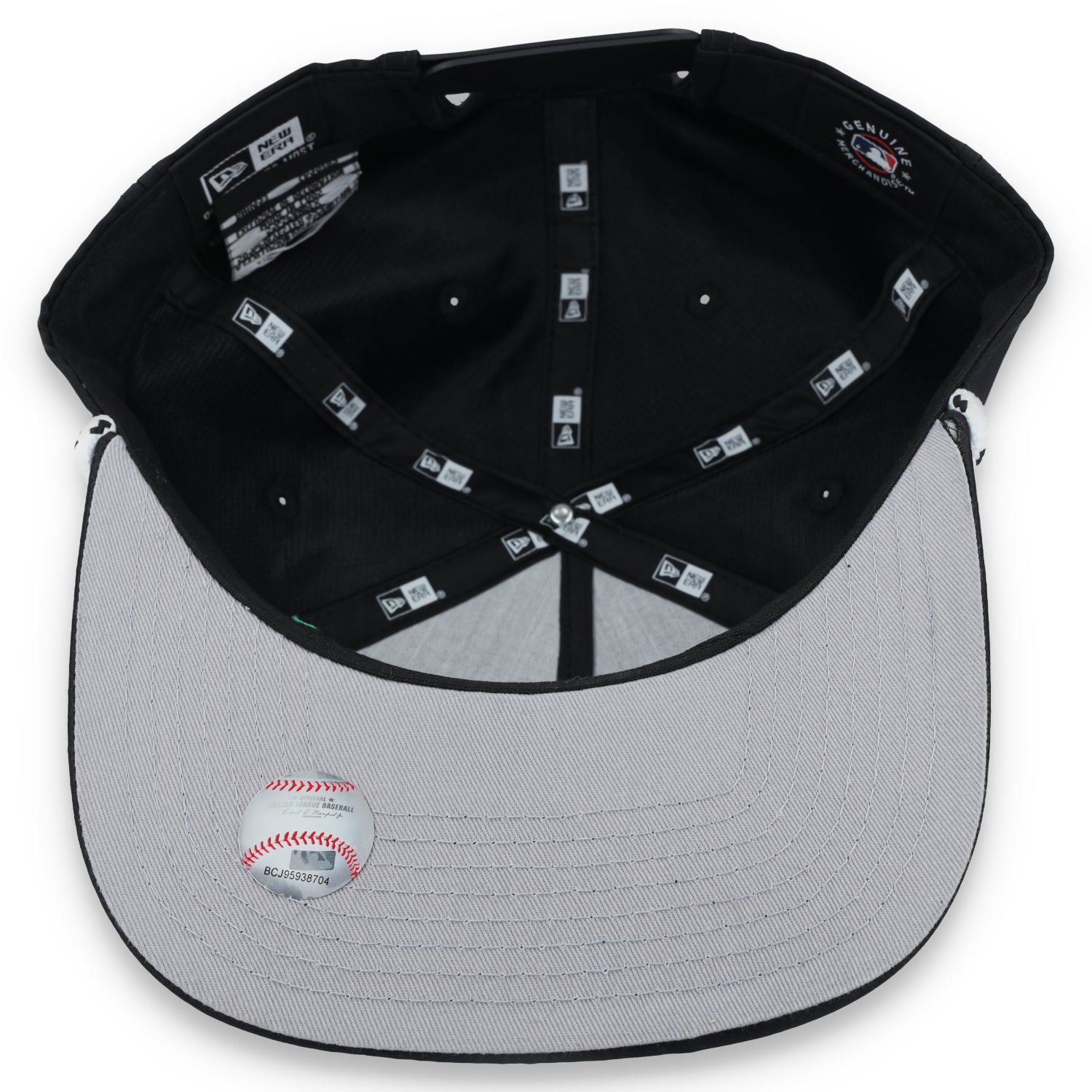 New Era Chicago White Sox Golfer Team Rope Snapback Hat - Black