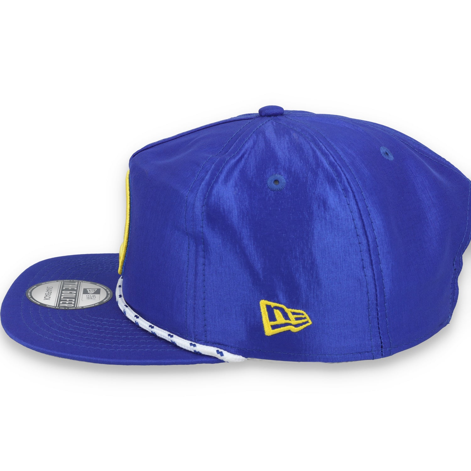 New Era Golden State Warriors Golfer Team Rope Snapback Hat - Blue