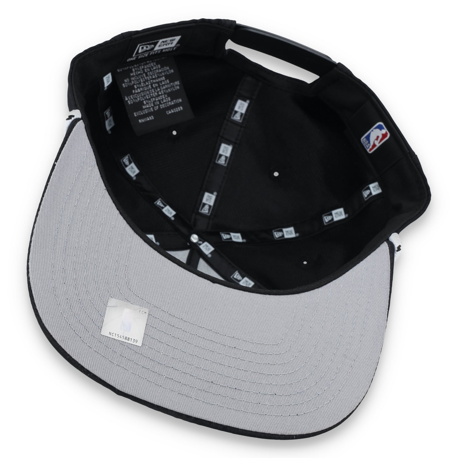 New Era Sacramento Kings Golfer Team Rope Snapback Hat - Black