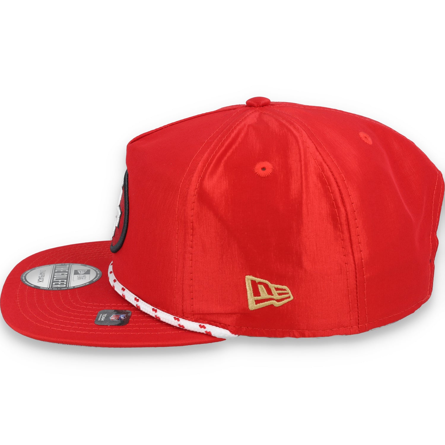 New Era San Francisco 49ers Golfer Team Rope Snapback Hat - Red