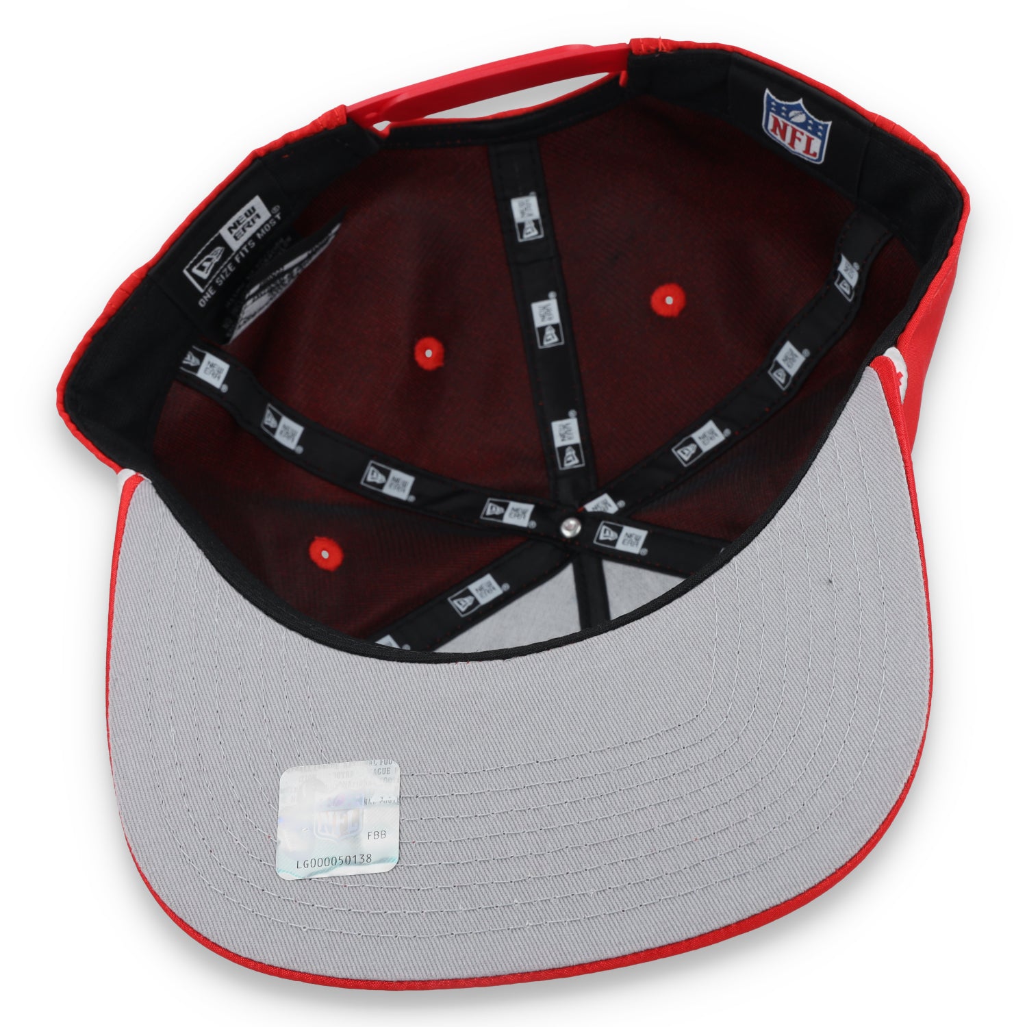 New Era San Francisco 49ers Golfer Team Rope Snapback Hat - Red