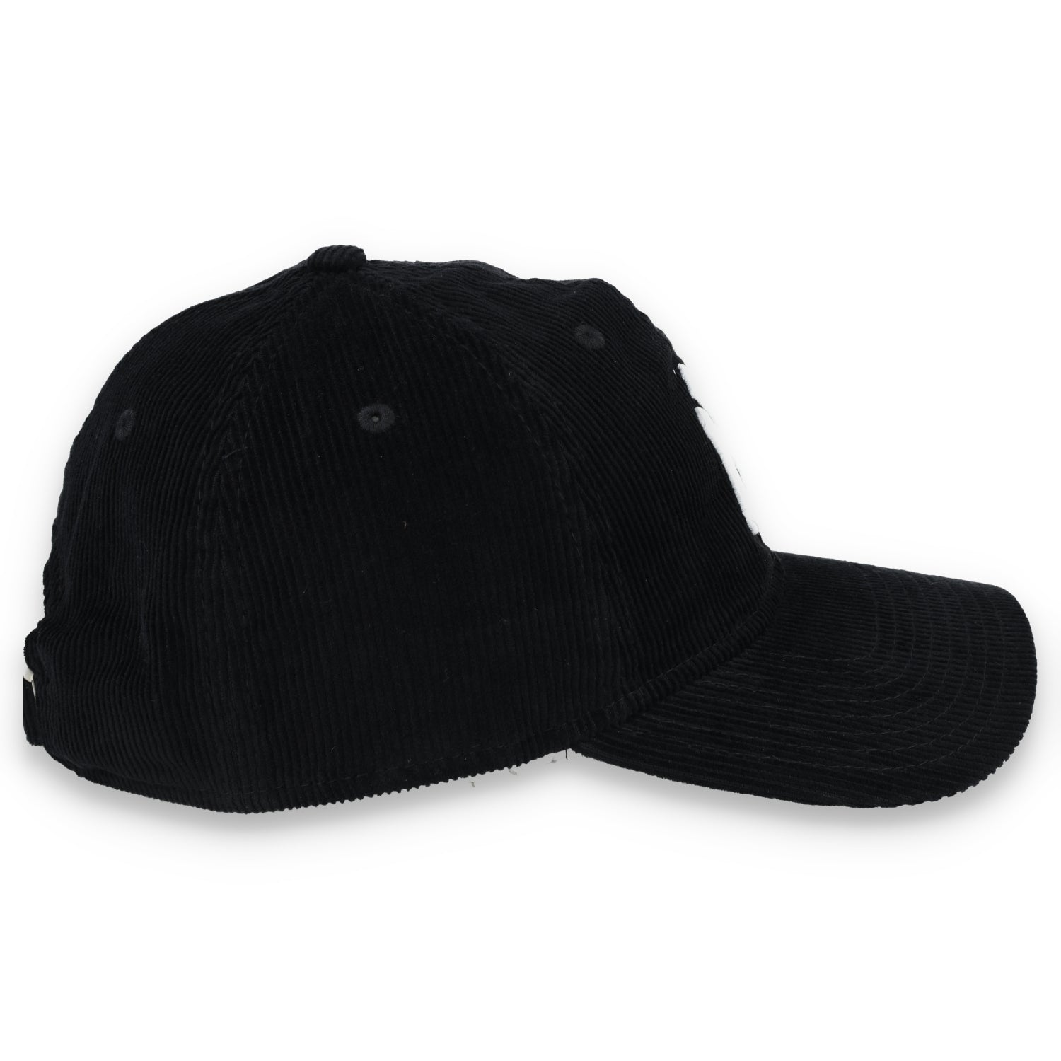 New Era New York Yankees Corduroy 9TWENTY Adjustable Hat-Black/White