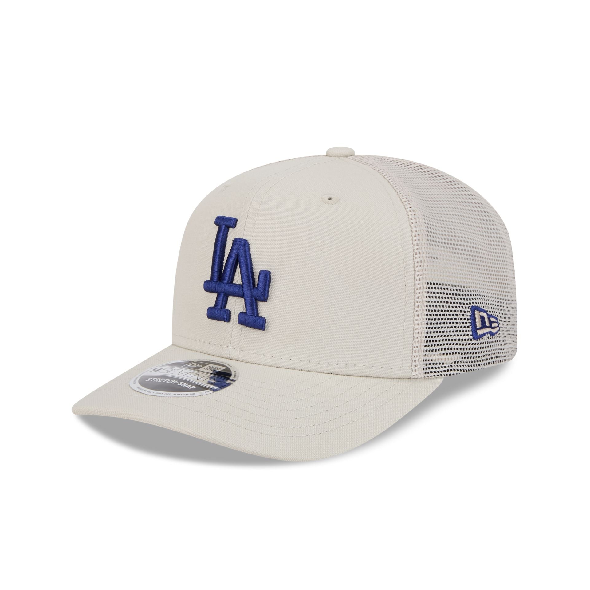 New Era Los Angeles Dodgers Canvas 9SEVENTY Trucker Adjustable Cap