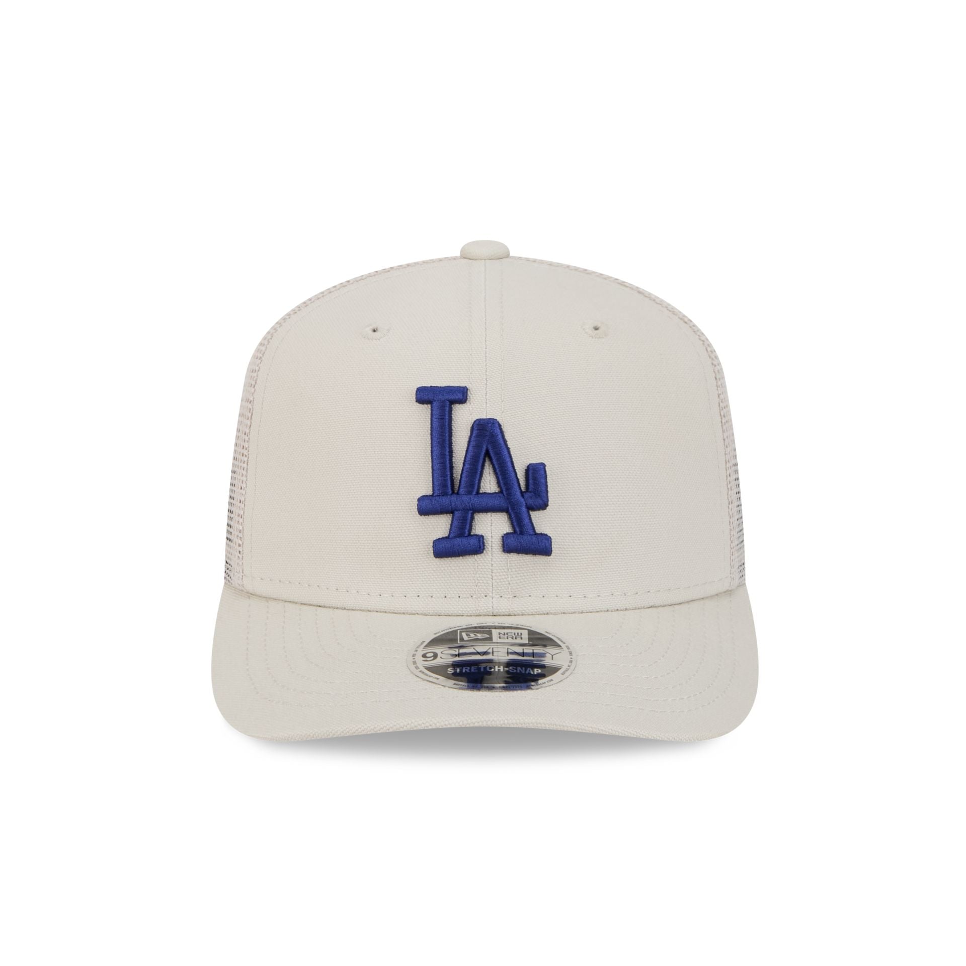 New Era Los Angeles Dodgers Canvas 9SEVENTY Trucker Adjustable Cap