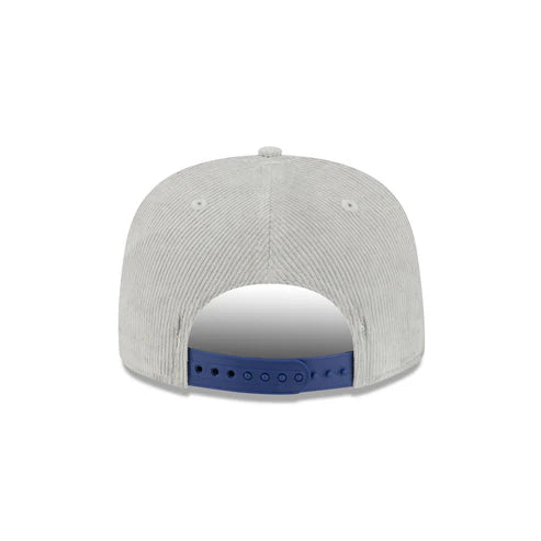 New Era Los Angeles Dodgers Corduroy Gray Cord Golfer Snapback Hat