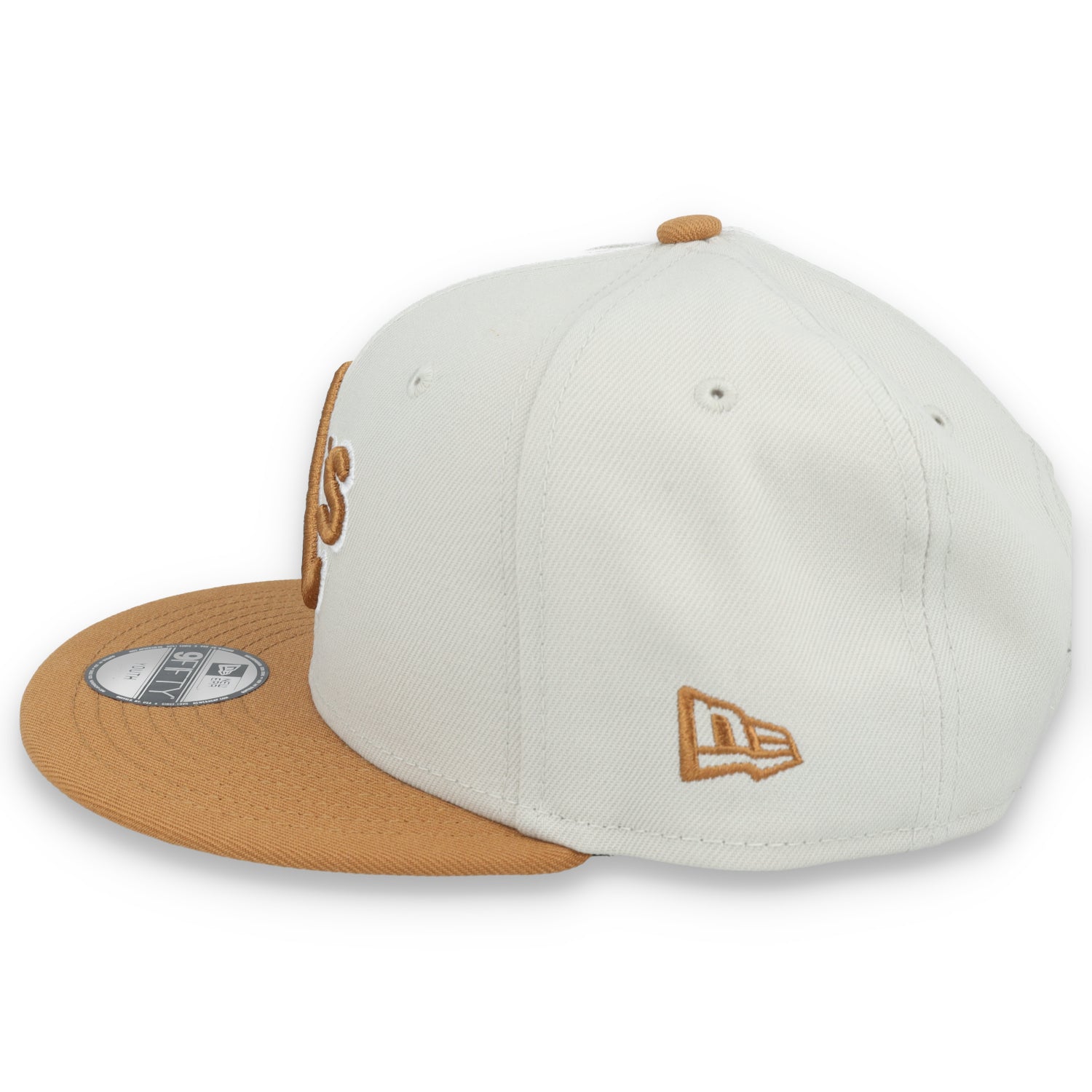 New Era Youth Oakland Athletics Color Pack 9FIFTY Snapback Hat-Stone/Light Bronze