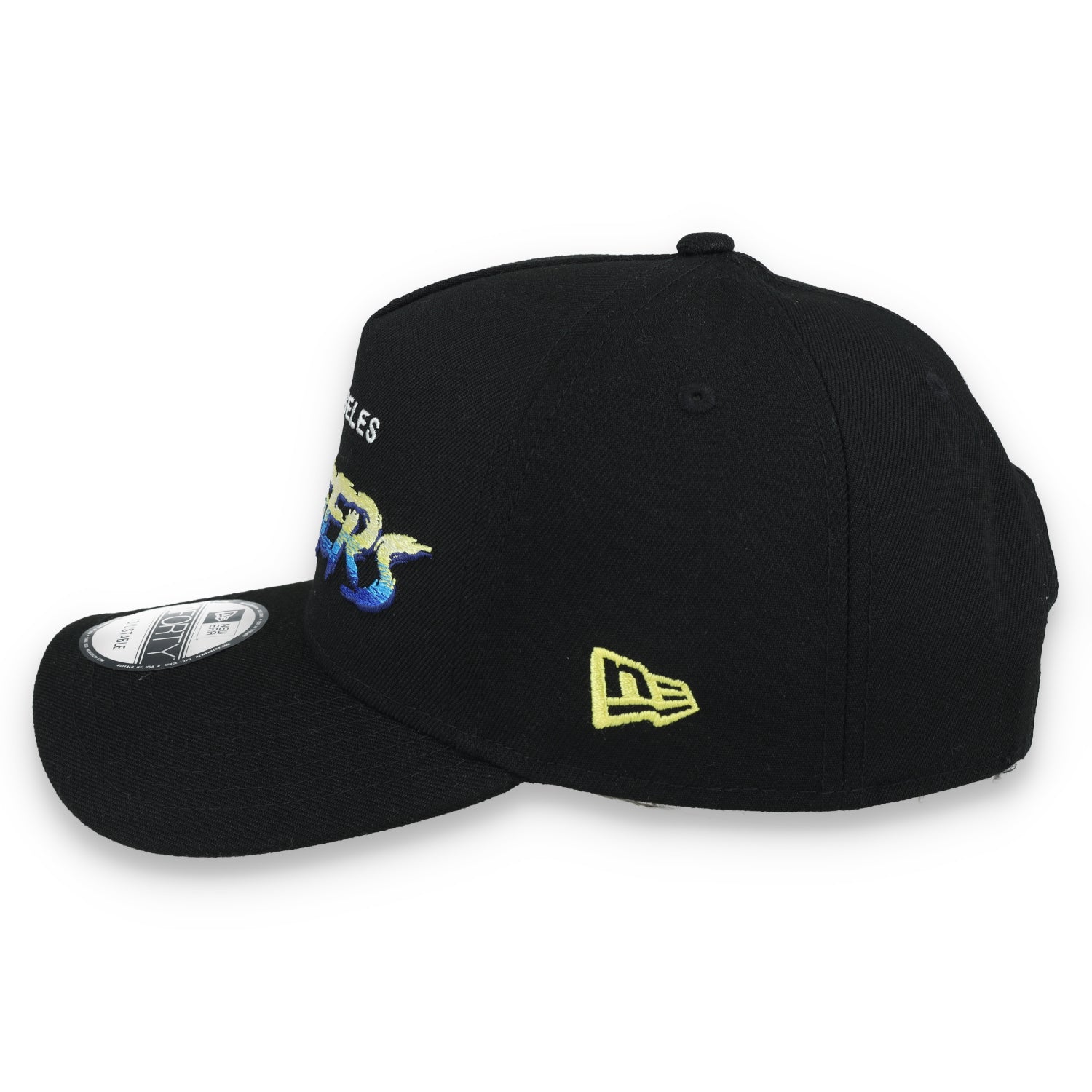 New Era Los Angeles Dodgers A-Frame 9FORTY Adjustable Hat-Black