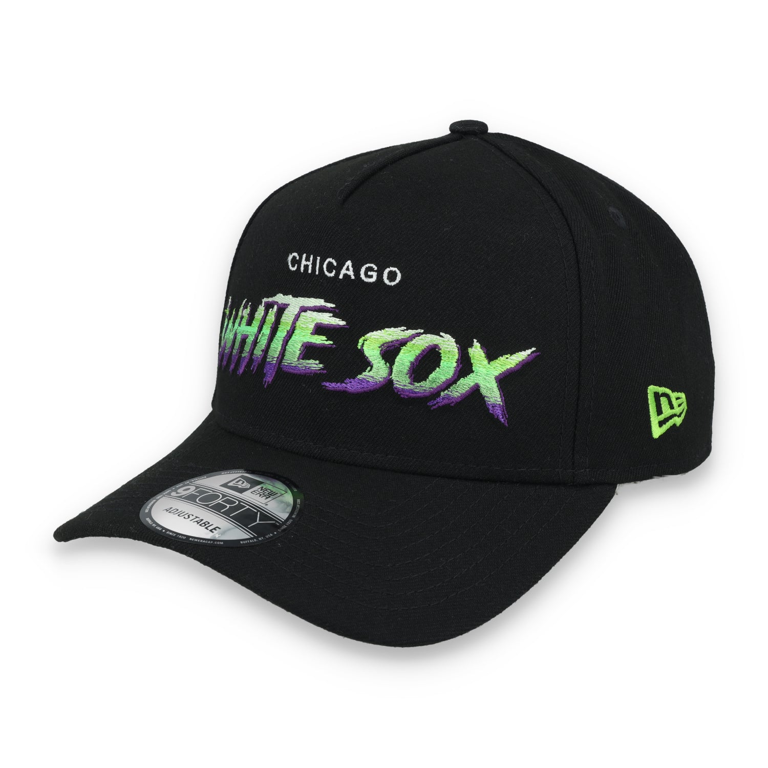 New Era Chicago White Sox 95th Anniversary Patch A-Frame 9FORTY Adjustable Hat
