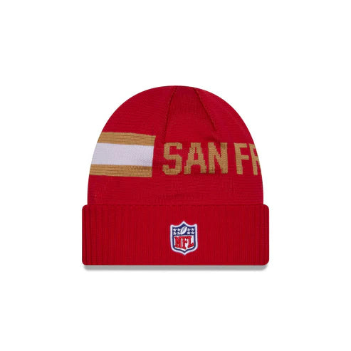 New Era San Franciso 49ers Cold Weather Tech Knit Beanie