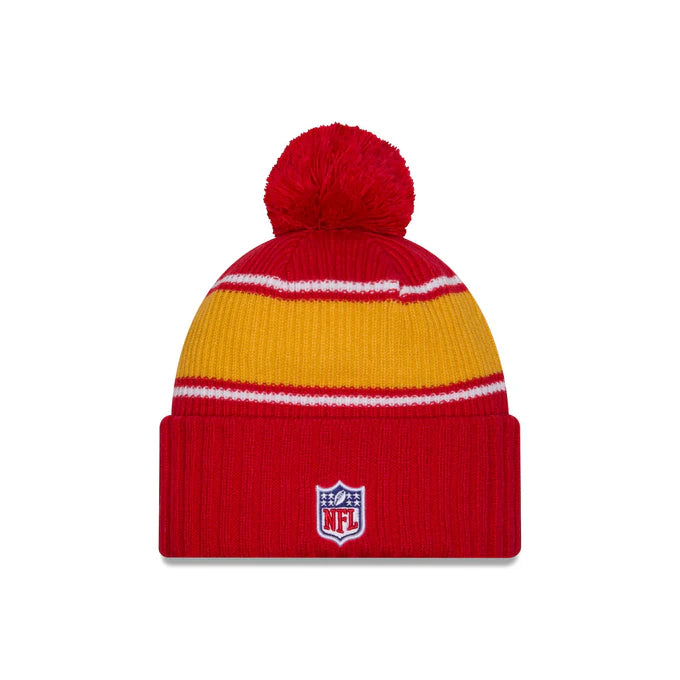 New Era Kansas City Chiefs Cold Weather Sport Pom Knit