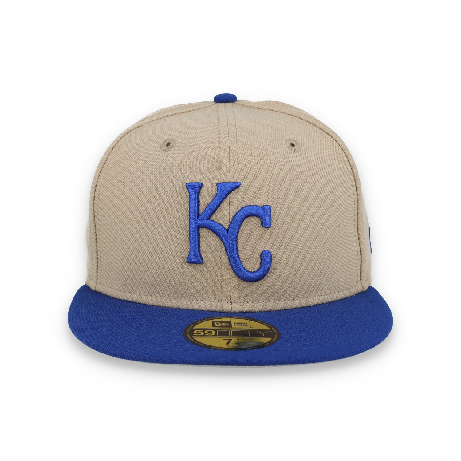 New Era Kansas City Royals 59FIFTY Fitted Hat-Camel