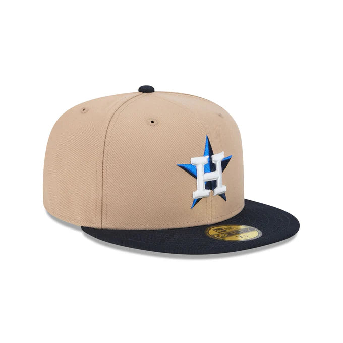 New Era Houston Astros 59FIFTY Fitted Hat-Camel