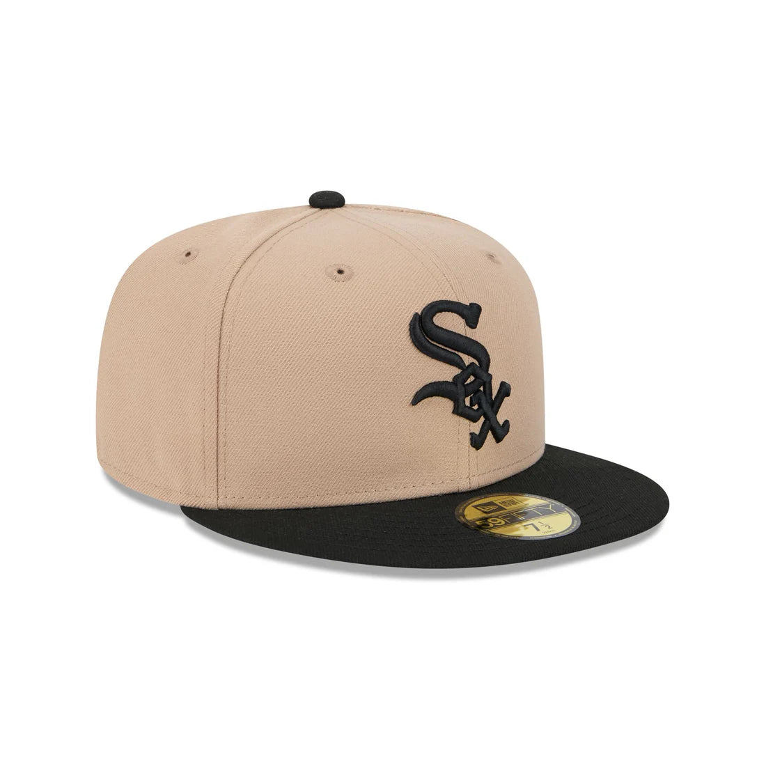 New Era Chicago White Sox 59FIFTY Fitted Hat-Camel