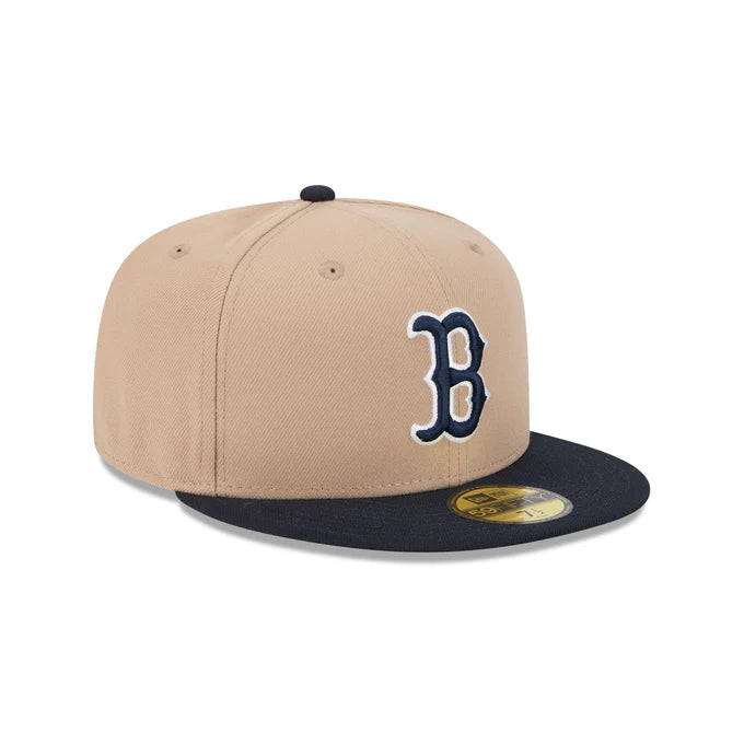 New Era Boston Red Sox 59FIFTY Fitted Hat-Camel