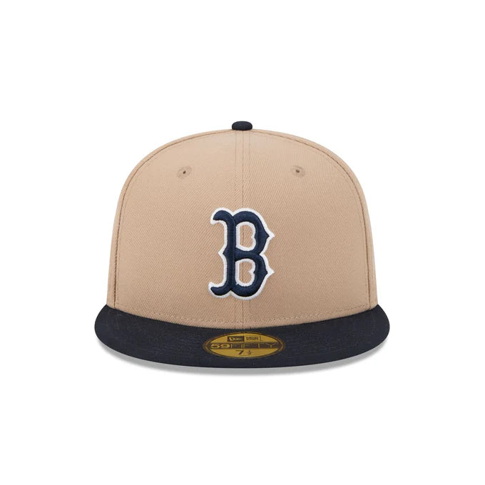 New Era Boston Red Sox 59FIFTY Fitted Hat-Camel