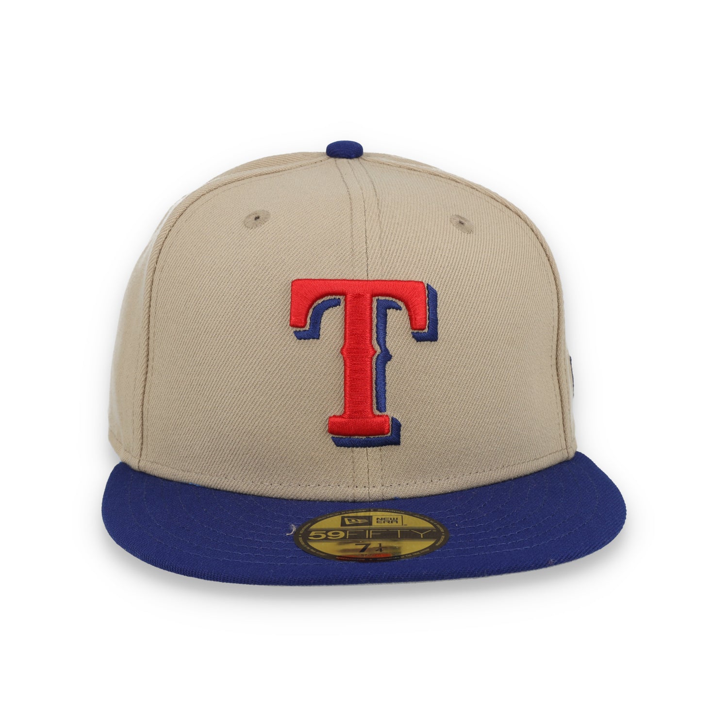 New Era Texas Rangers 59FIFTY Fitted Hat-Camel