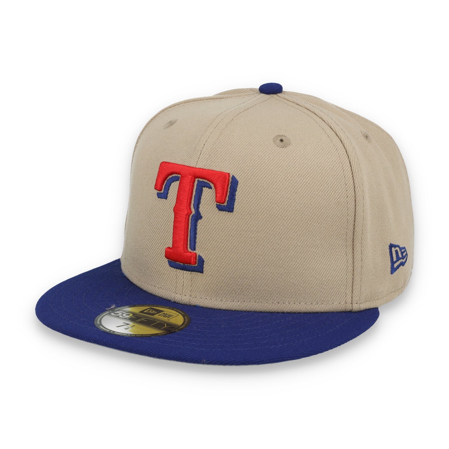 New Era Texas Rangers 59FIFTY Fitted Hat-Camel