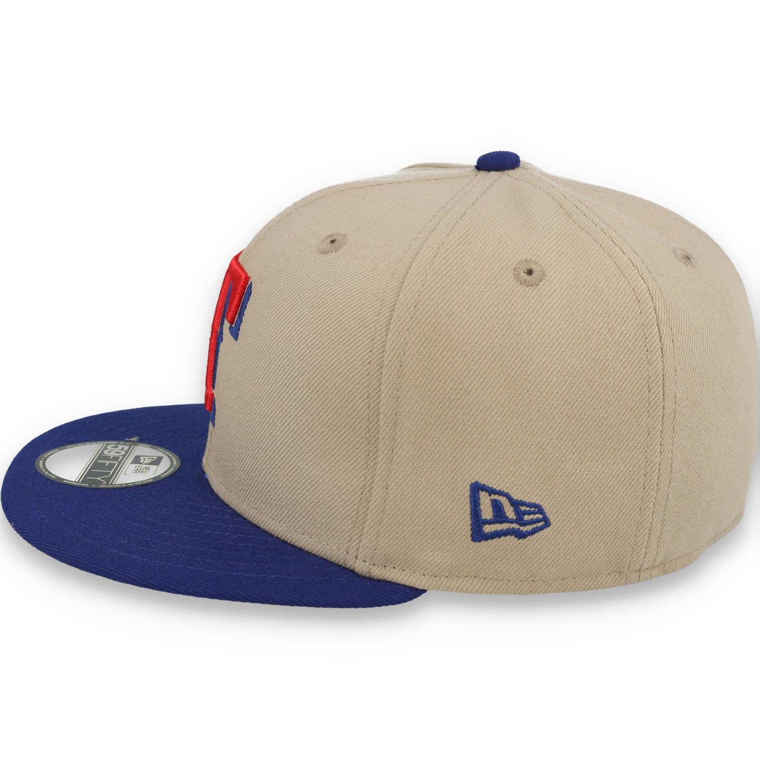 New Era Texas Rangers 59FIFTY Fitted Hat-Camel