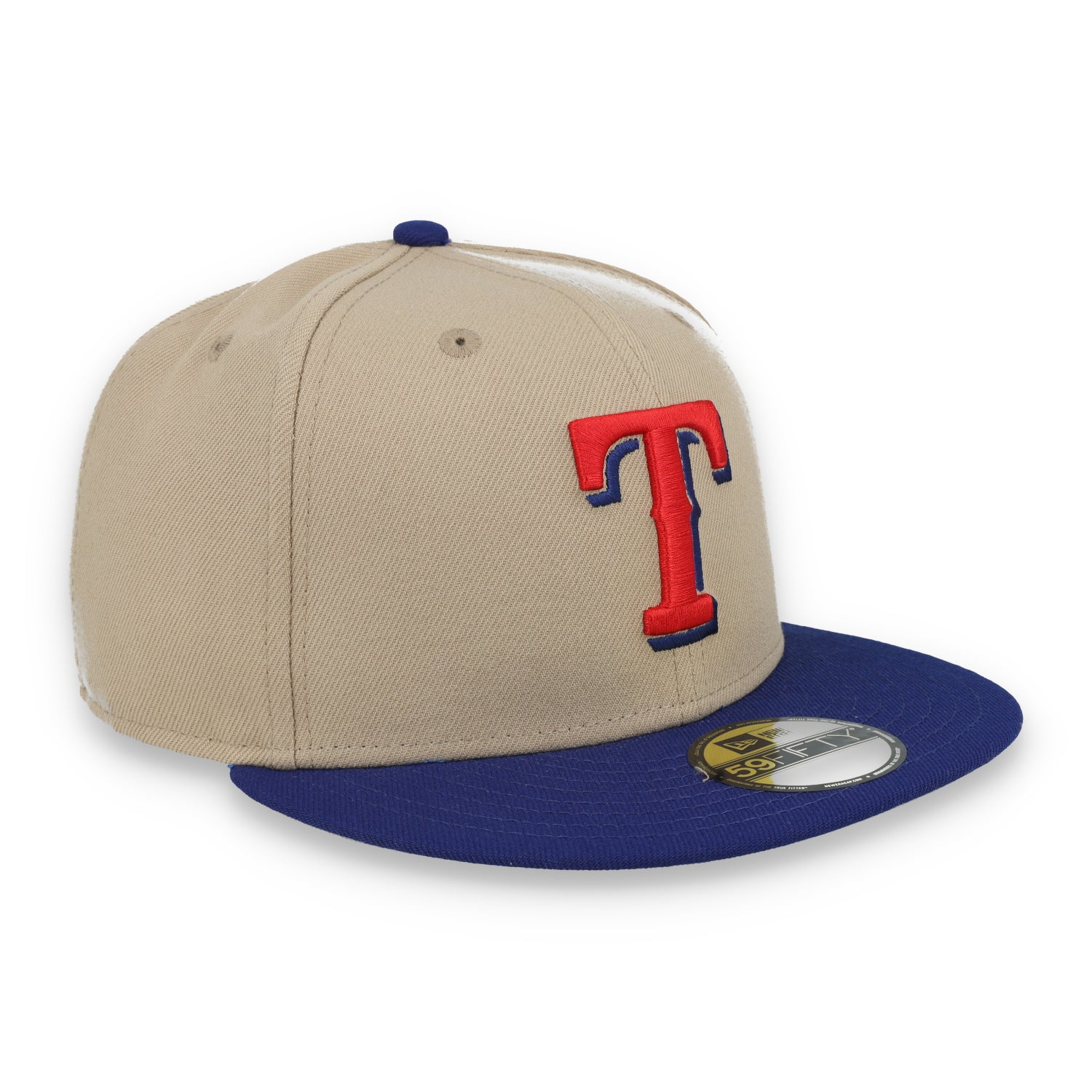 New Era Texas Rangers 59FIFTY Fitted Hat-Camel