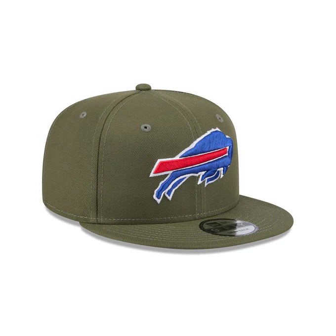 New Era Men's Buffalo Bills 9FIFTY Snapback Hat-Olive Green