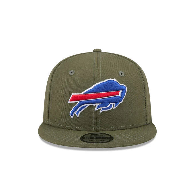 New Era Men's Buffalo Bills 9FIFTY Snapback Hat-Olive Green